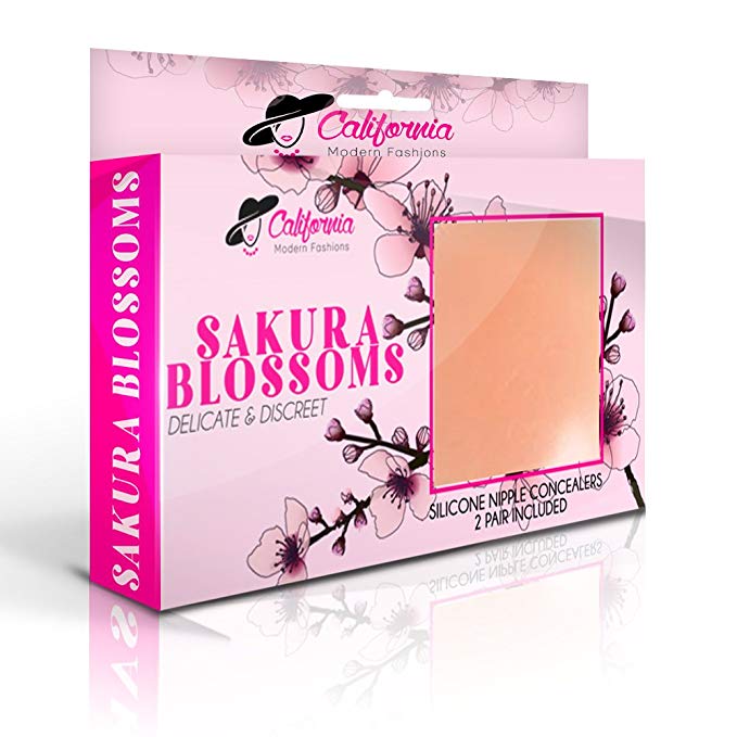 Shadow_Cover Sakura Blossoms Silicone Nipple Cover Breast Pedals