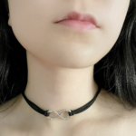 Silver Infinity Choker